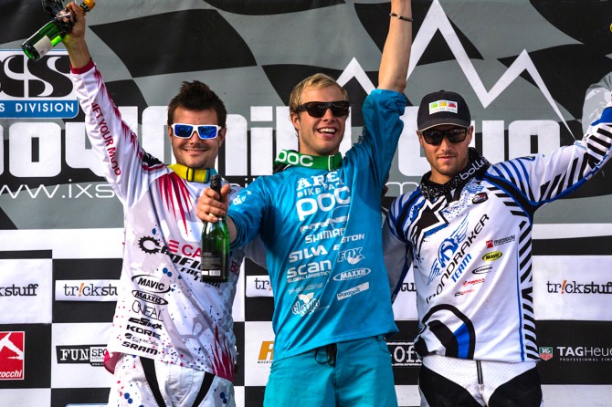 Overall Winners EDC 2012 - Potgieter, Wallner, Spagnolo