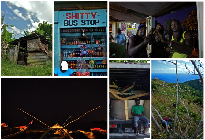 As we moved deeper into the Blue Mountains, the facilities shrank in size and modernization, but the smiles remained sincere. Not having an understanding of the size of Jamaica we were all amazed at the vast green jungles and huge mountains that ran down to the many fishing villages dotted along the coast.
