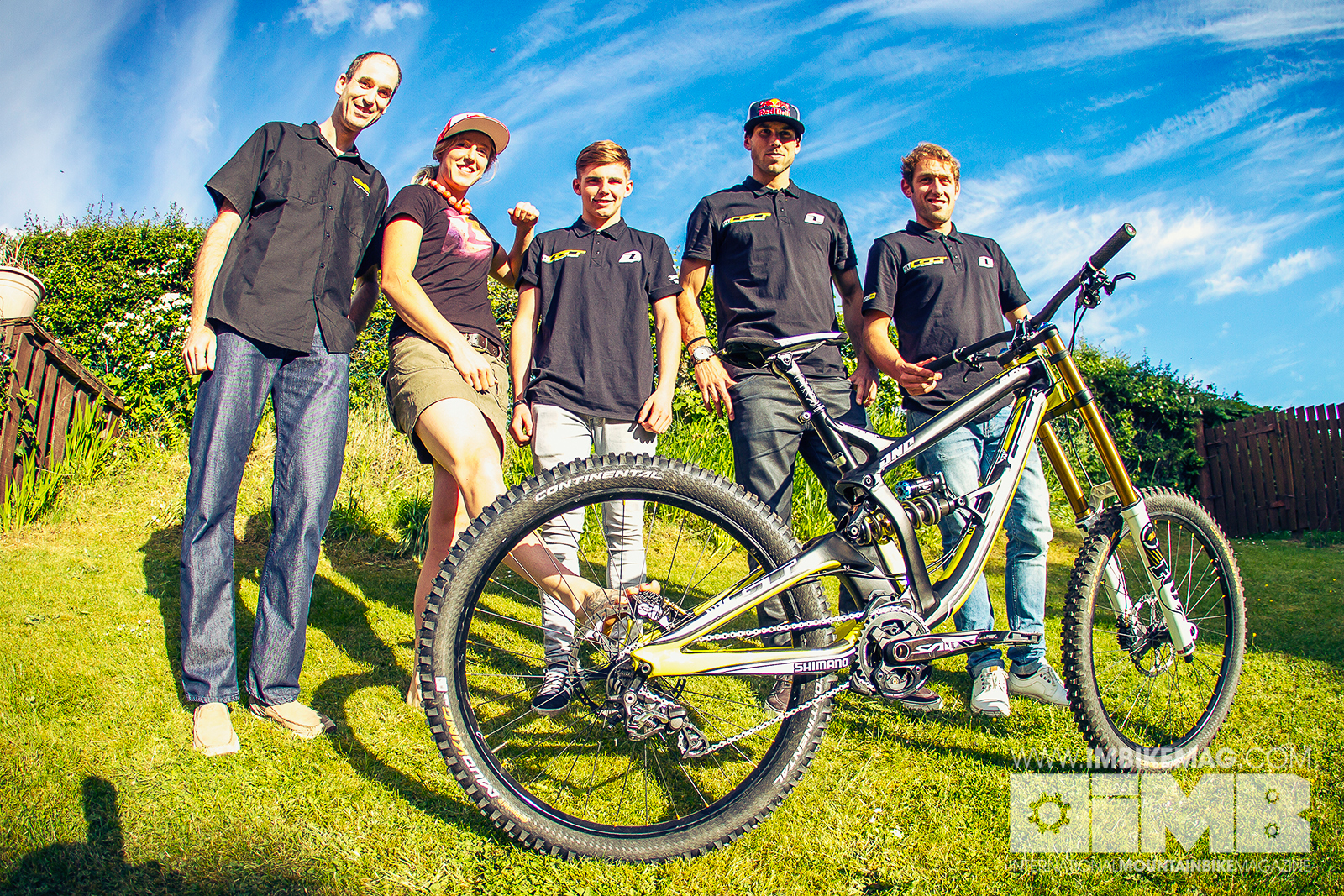 The team behind the bike, looking for podiums this year! Photo: Laurence Crossman-Emms