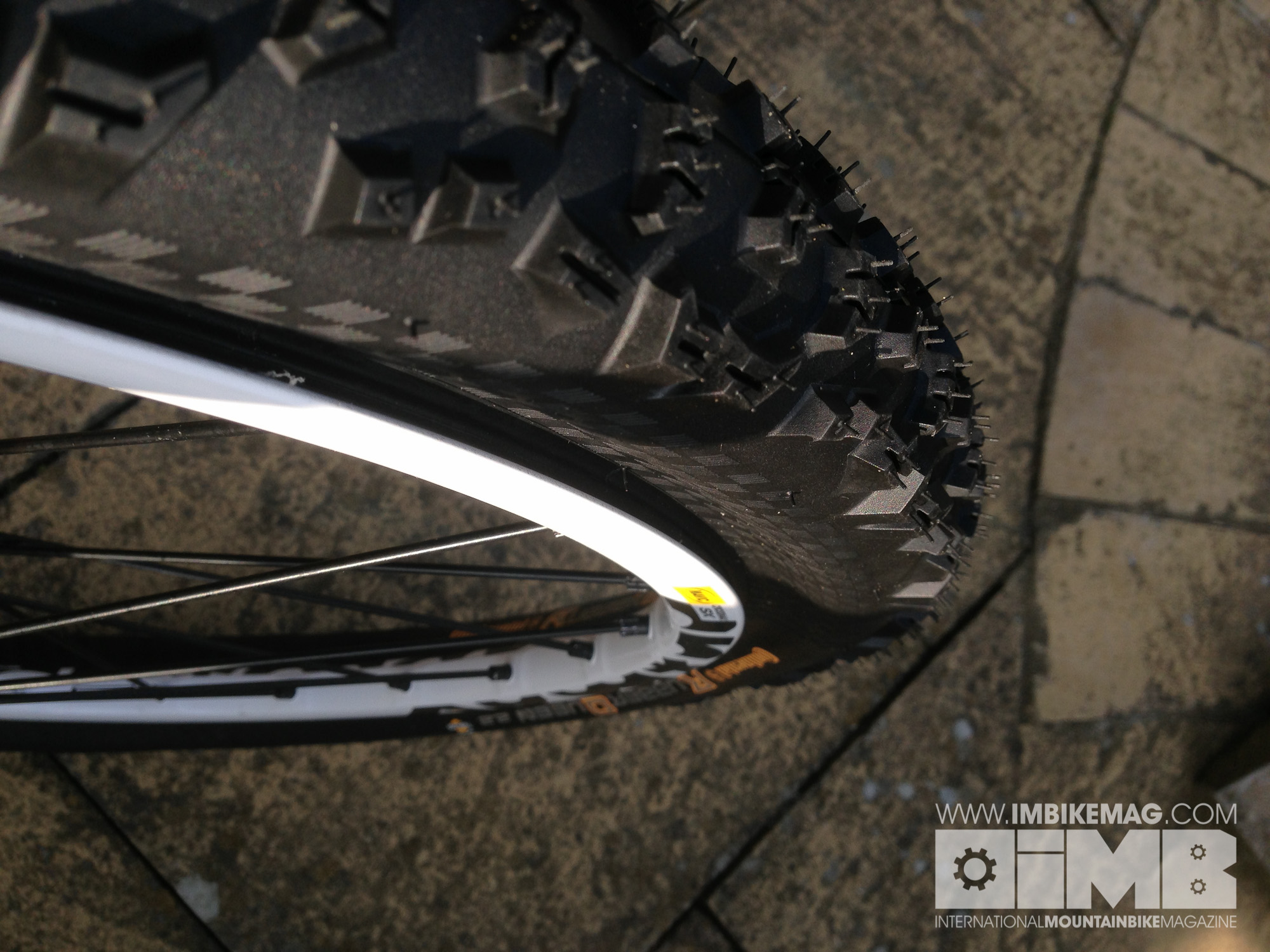 Work your way around the entire rim ensuring it is seated as much as possible.