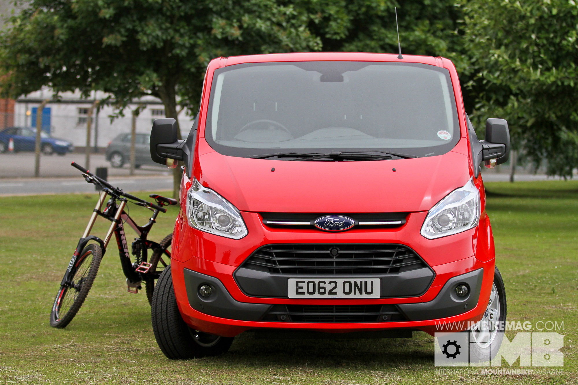 The purposeful front end is certainly eye catching!