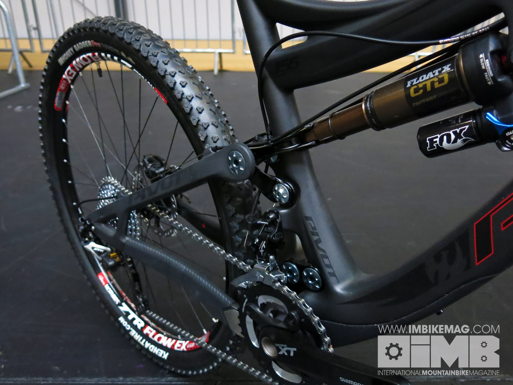 Next generation DW-Link suspension is matched to a custom tuned Fox X CTD Shock.