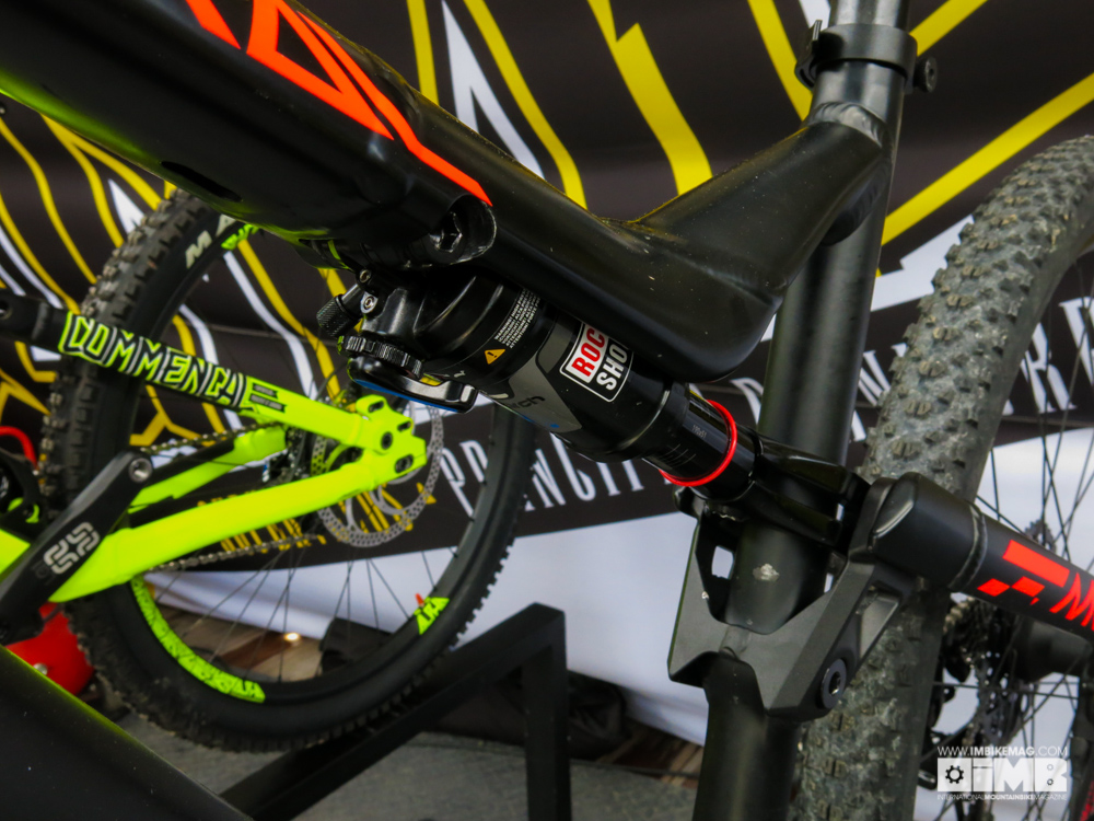 The shock "hood" is a feature on the V4 system.