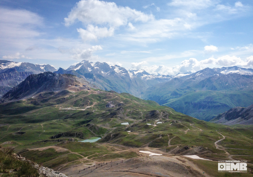 Everywhere you look Tignes and Val d'Isere is littered with Max Higel's handy work...