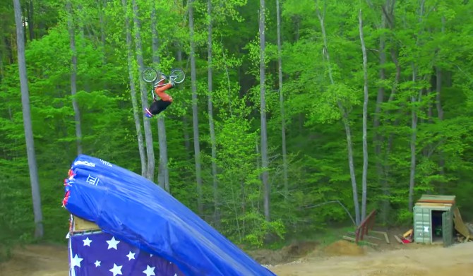 History Made! First Ever BMX Quad Backflip | Nitro Circus | Jed Mildon
