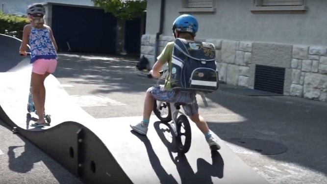 What Happens If You Put A Modular Pumptrack In Front Of A School?
