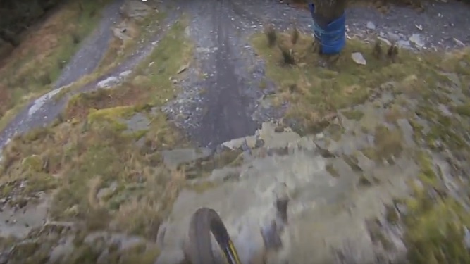Danny Hart: Antur Stiniog Double Black!