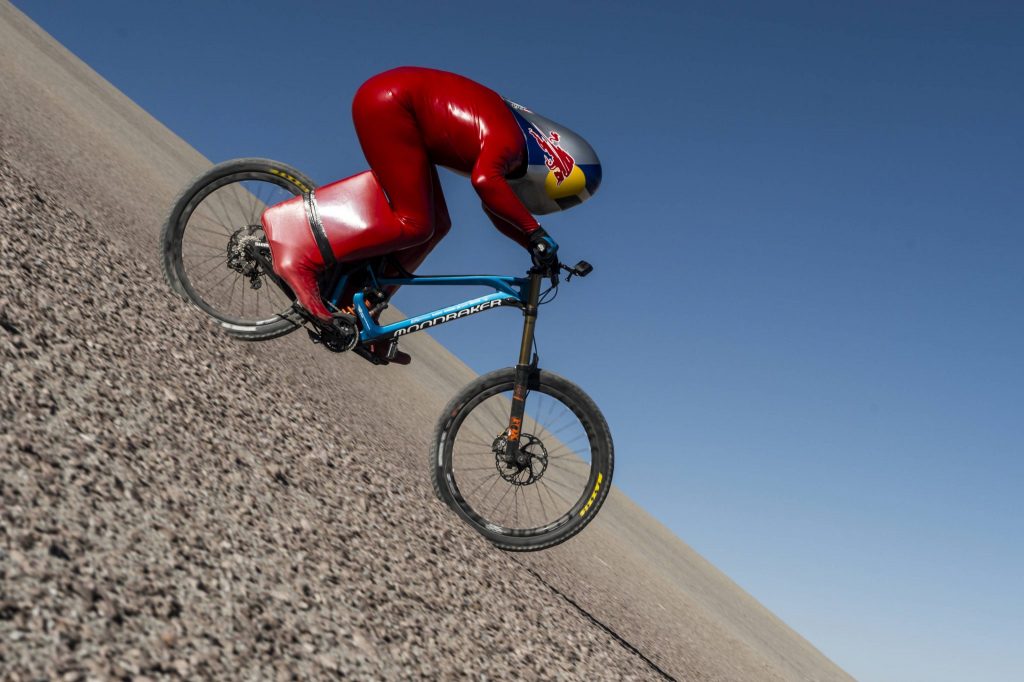 New 167.6 km/h Mountain Bike Speed Record For Mad Max IMB Free