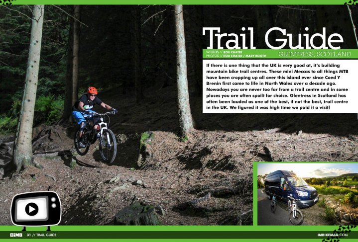 Trail Guide - Glentress Scotland