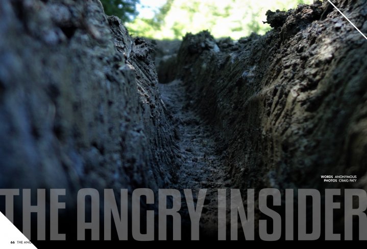 The Angry Insider - Trail Builders Troubles