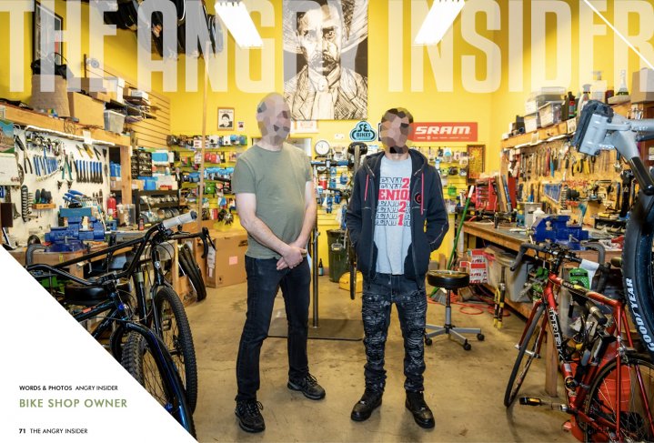 The Angry Insider - Bike Shop Owner