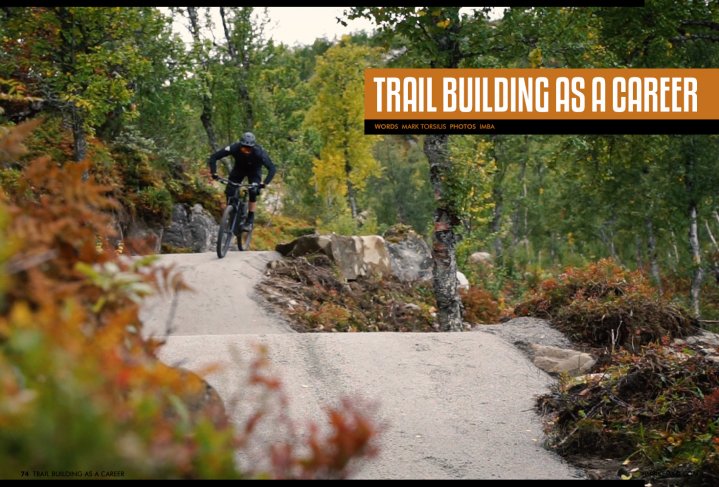 Trail Building as a Career