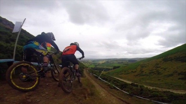 Ride.io Team Bar Cam - Moelfre British Downhill Series
