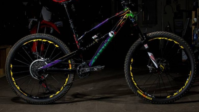 Sam Hill's EWS Monster Truck Nukeproof Mega