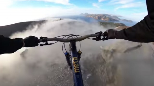 GoPro: Sulfuric Volcano MTB Ride with Kilian Bron