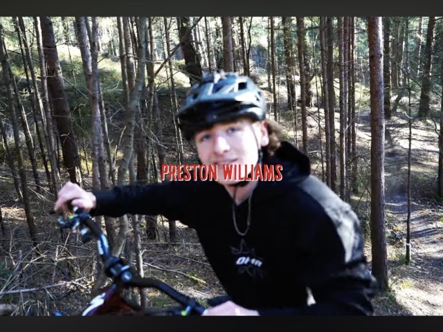 WELCOME to the PRO TEAM... PRESTON WILLIAMS