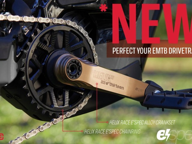New e*thirteen Helix Race e*spec Cranks & Chainrings