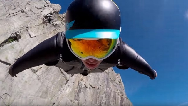 Random Fridays: GoPro: 2500m Chamonix Wingsuit Flight
