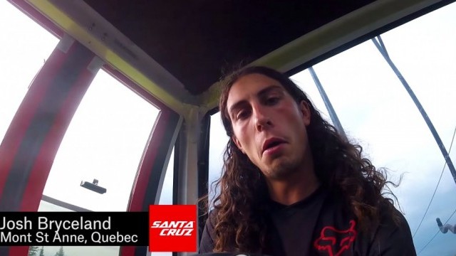 Josh Bryceland - Mont-Sainte-Anne - Helmet Cam Run