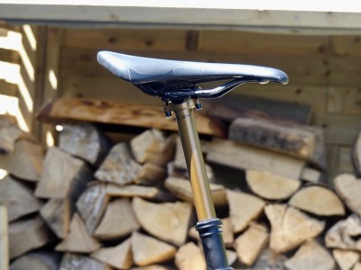2025 Fox Transfer Factory Adjustable Seatpost – Black, Aluminum, Mountain Bike