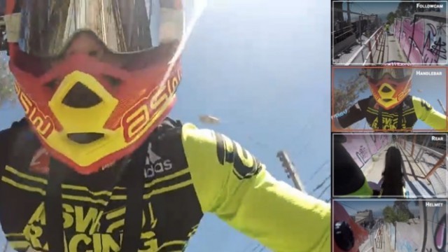 Four Angle POV Video - Red Bull Valparaíso Cerro Abajo 2017
