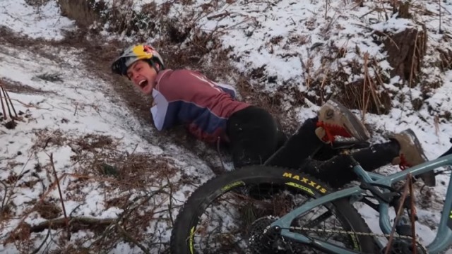 Matt Jones: MTB Snow Day **Wipe Out**