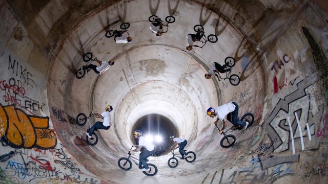 Monday Motivation: George Ntavoutian Completes World's Largest Full Vertical Bike Loop