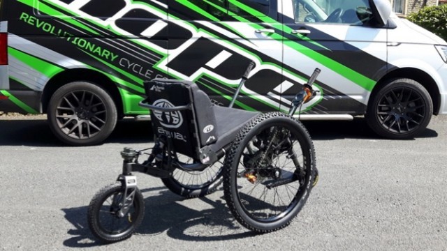 Martyn Ashton's Mountain Trike