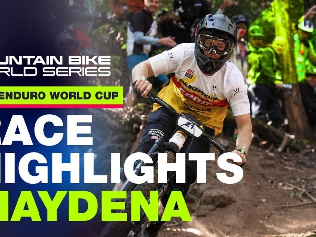UCI Mountain Bike Enduro World Cup: Maydena Race Highlights