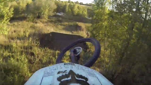 Overshooting A 70 Ft Jump On A Bike