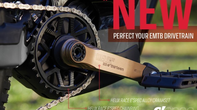 New e*thirteen Helix Race e*spec Cranks & Chainrings