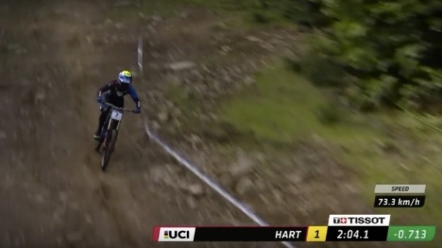 Danny Hart's BLAZING Mont-Sainte-Anne Winning Run | UCI MTB World Cup 2016