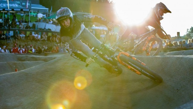 Loron and Hines Push to the Top in RockShox Innsbruck Pump Track Challenge