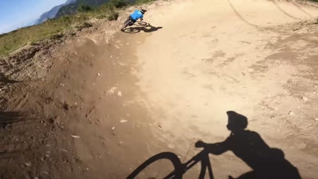 HITTING BIG JUMPS ON MY ENDURO BIKE AND THE FASTEST MTB TRAIL EVER!
