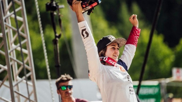UCI Downhill Mountain Bike World Cup - Cabirou and Greenland Score Historic Firsts in Italy