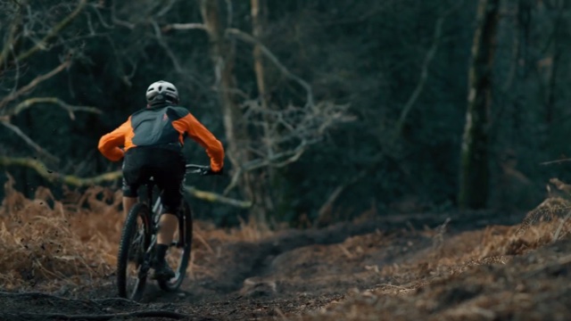 Super Slow Motion MTB In The Surrey Hills 4K