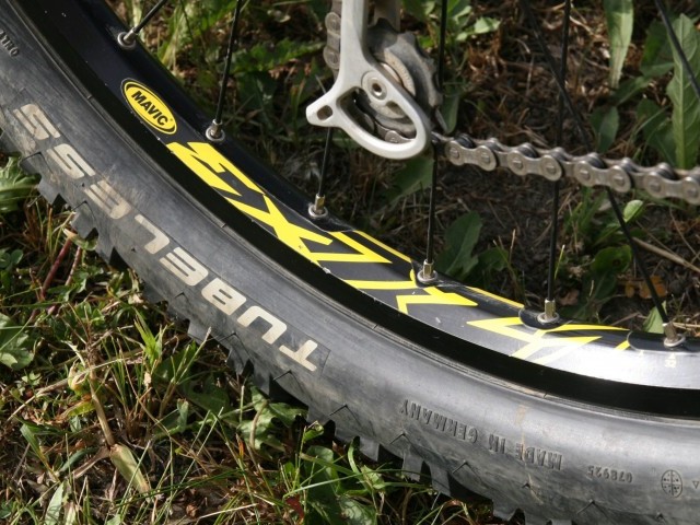 Hope Technology Pro 2 on Mavic 721 Wheelset 2010