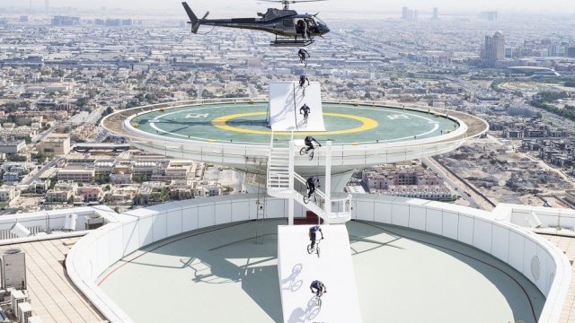BMX Riding Dubai's Most Famous Landmarks | with Kriss Kyle