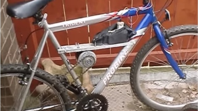 Random Fridays: DIY Cheap Electric Bike Using Cordless Drill Battery