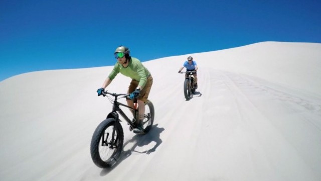 60 Seconds of Sand Dunes: Fatbiking at Sand Mountain