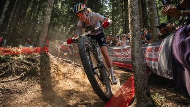 UCI MTB World Cup: Stigger grabs podium finish on home soil in Leogang