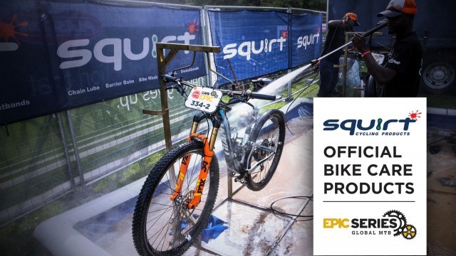 Squirt Cycling Products becomes Official Bicycle Care Products partner to the Epic Series