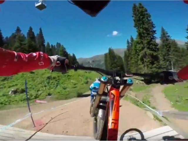 Claudio Caluori's Best DH Mountain Bike Moments of 2015