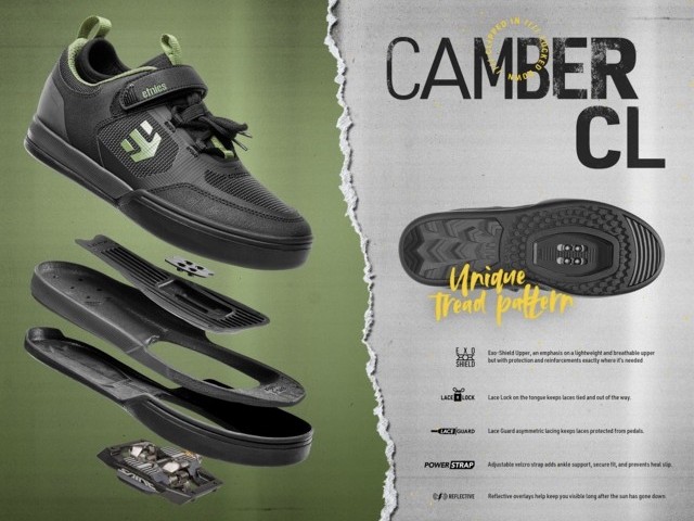 Etnies Delivers Clipless MTB Shoe - The Camber CL