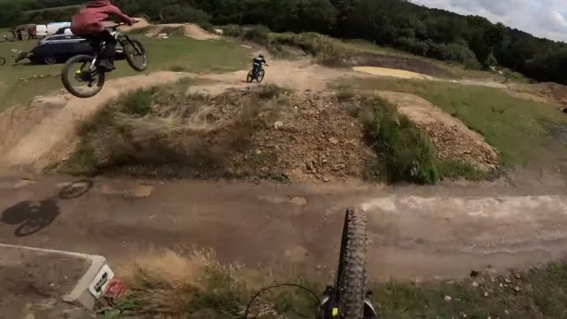 THIS BIKE PARK IS SICK - HUGE JUMPS AND FULL SPEED MTB TRAILS!