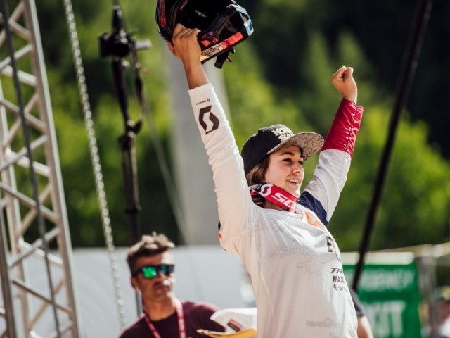 UCI Downhill Mountain Bike World Cup - Cabirou and Greenland Score Historic Firsts in Italy