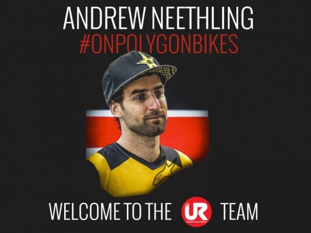 Andrew Neethling Joins UR Team On Polygon Bikes