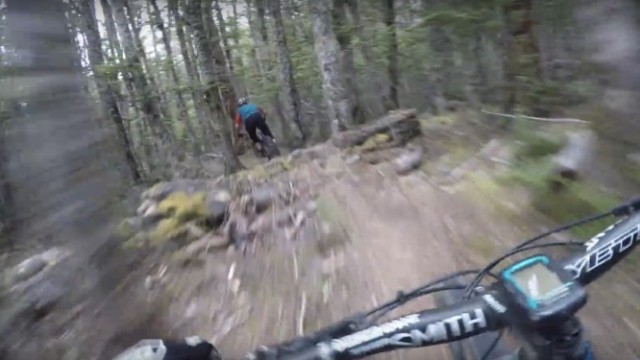 Mountain Biking Smegma Trail in Craigieburn, New Zealand