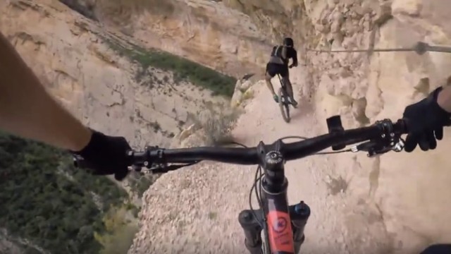 Congost de Mont-Rebei à VTT