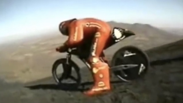 #WipeoutWednesdays - World Record Bike Speed Accident